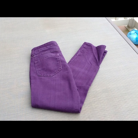 Girls Arizona eggplant jeans - Picture 2 of 6